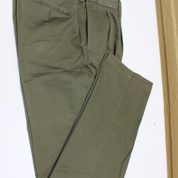 St. John's Bay | Pants | Big Tall Mens Pants Slacks St Johns Bay Olive ...